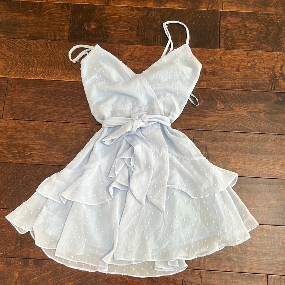Hello Molly blue mini dress